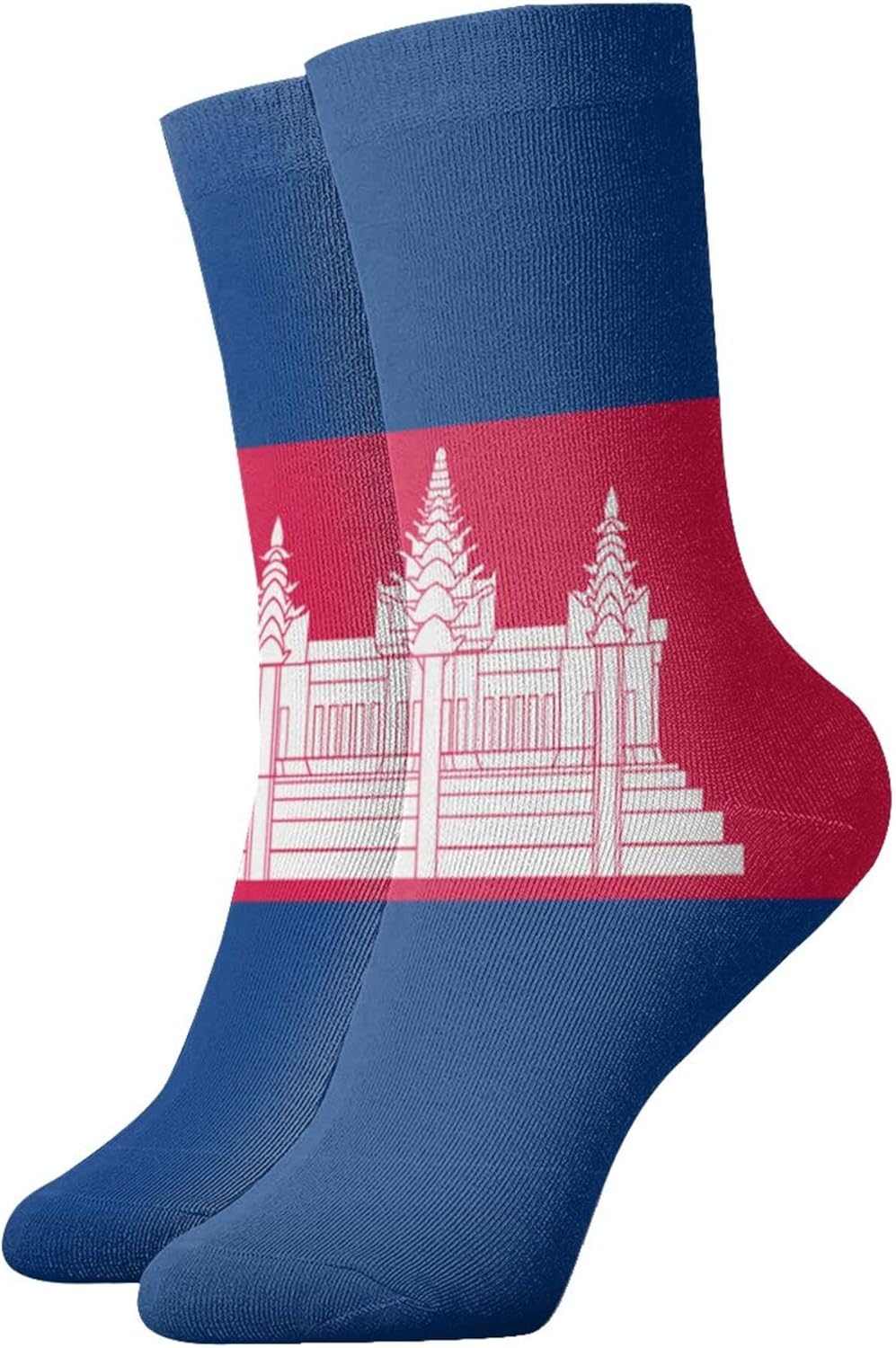 Cambodjaanse vlag Unisex Casua - Dress Sock Men recensie en prijs